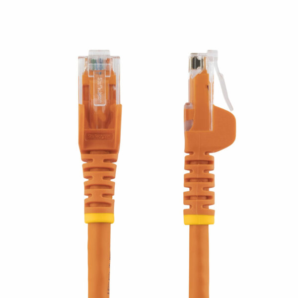 StarTech.com Cat6 patchkabel met snagless RJ45 connectors 3 m, oranje - Afbeelding 2