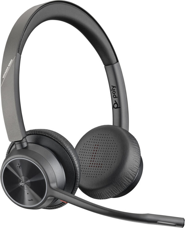 POLY Voyager 4320-M Microsoft Teams Certified Headset + BT700 dongle + oplaadstatief - Afbeelding 9