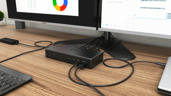 i-tec USB-C Quattro Display Docking PD 85W - Afbeelding 6