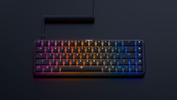 Fnatic STREAK65 LP - Black toetsenbord Gamen USB QWERTY US International Zwart - Afbeelding 5