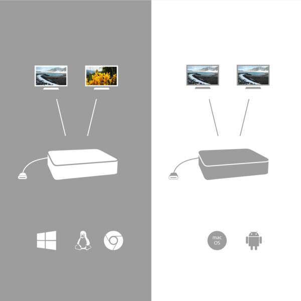 i-tec USB-C HDMI DP DockingWith PD 100W/C100W - Afbeelding 8