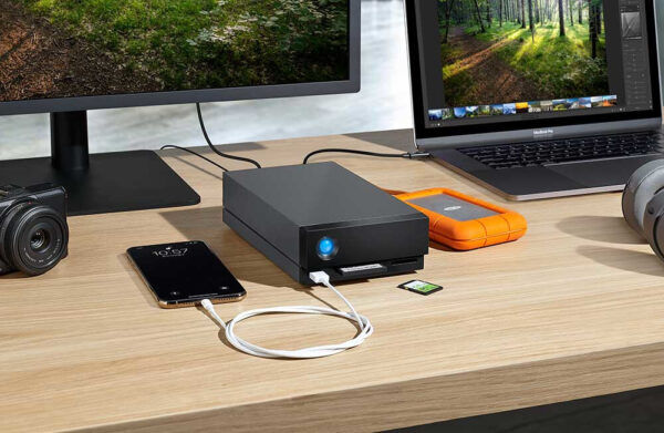 LaCie 1big Dock externe harde schijf 16 TB 7200 RPM 3.5" USB Type-A 3.2 Gen 1 (3.1 Gen 1) Zwart - Afbeelding 12