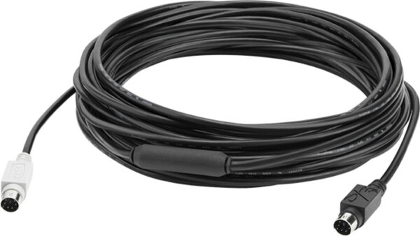 Logitech 939-001487 PS/2-kabel 10 m 6-p Mini-DIN Zwart