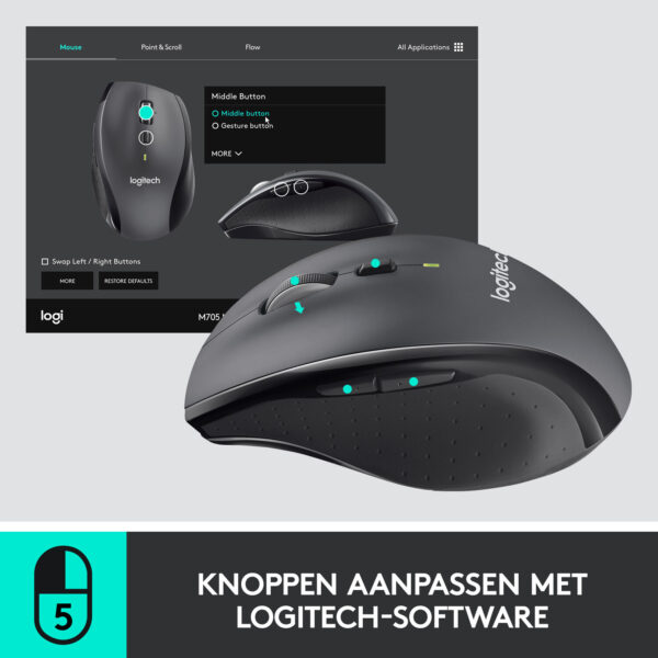 Logitech Marathon Mouse M705 - Afbeelding 2