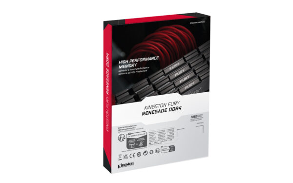 Kingston Technology FURY 32GB 3600MT/s DDR4 CL16 DIMM (set van 4) Renegade Zwart - Afbeelding 6