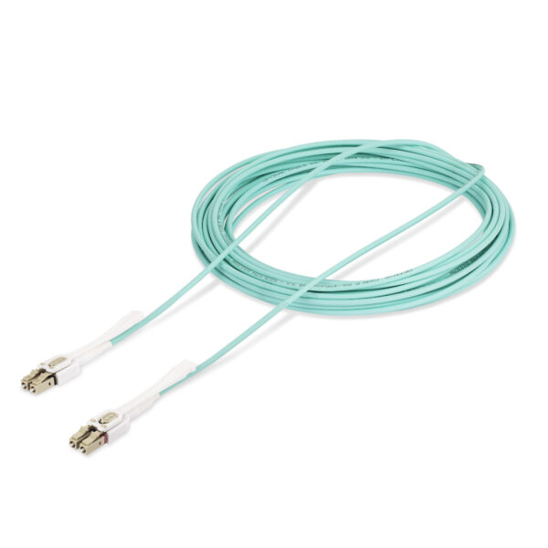StarTech.com 10m LC naar LC (UPC) OM4 Multimode Glasvezelkabel met Push-Pull Tabs, 50/125µm, 100G Netwerken, Buigbestendig, Low - Afbeelding 5