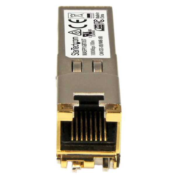 StarTech.com Cisco Meraki MA-SFP-1GB-TX compatibel SFP Transceiver module - 10/100/1000BASE-TX - Afbeelding 2