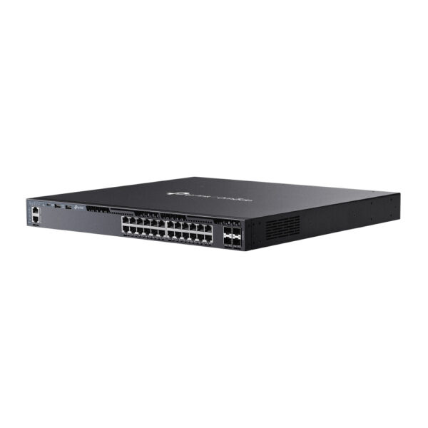 TP-Link Omada SG6428XHP netwerk-switch Managed L3 Gigabit Ethernet (10/100/1000) Power over Ethernet (PoE) 1U Zwart - Afbeelding 2