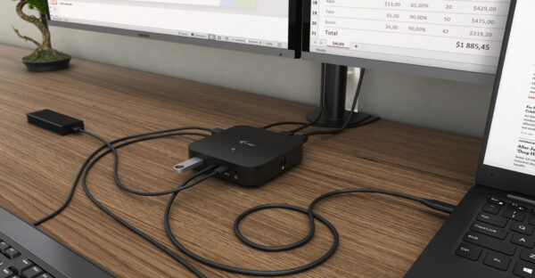 i-tec USB-C HDMI DP DockingWith PD 100W/C100W - Afbeelding 3