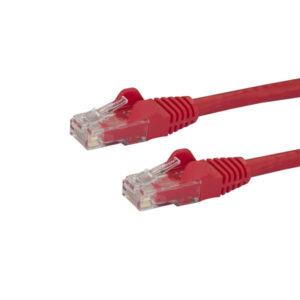 StarTech.com N6PATC10MRD netwerkkabel Rood 10 m Cat6 U/UTP (UTP)