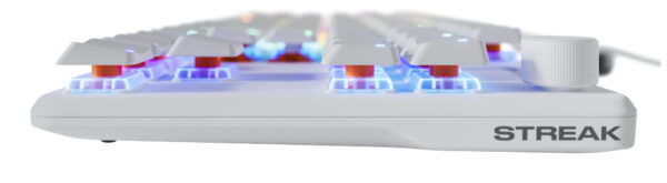 Fnatic STREAK80 LP toetsenbord Gamen USB QWERTY US International Wit - Afbeelding 3