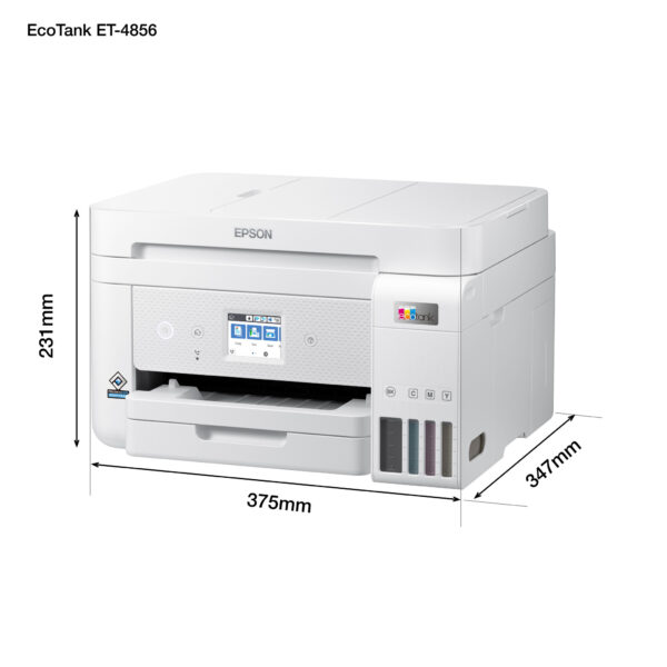Epson EcoTank ET-4856 A4 multifunctionele Wi-Fi-printer met inkttank, inclusief tot 3 jaar inkt - Afbeelding 14