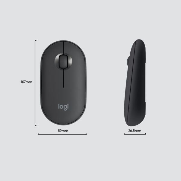Logitech 920-009204 toetsenbord Inclusief muis Universeel RF Draadloos QWERTY US International Grafiet - Afbeelding 7
