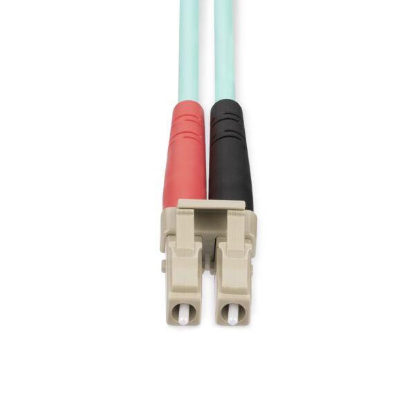 StarTech.com 20m LC/UPC naar LC/UPC OM4 Multimode Glasvezel Kabel, 50/125µm LOMMF/VCSEL Zipcord Fiber, 100G Netwerken, Low Inser - Afbeelding 4