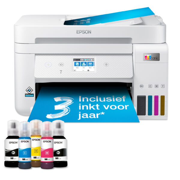 Epson EcoTank ET-4856 A4 multifunctionele Wi-Fi-printer met inkttank, inclusief tot 3 jaar inkt - Afbeelding 21