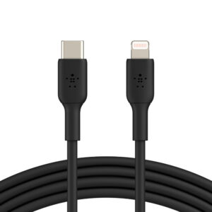 Belkin CAA003BT1MBK Lightning-kabel 1 m Zwart