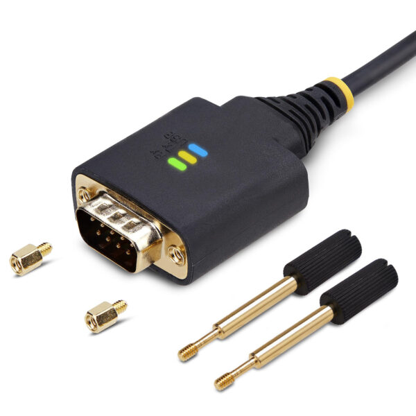 StarTech.com 30cm USB naar Serieel Adapter/Converter Kabel, COM Retention, Verwisselbare DB9 Schroeven/Moeren, USB-A naar DB9 RS - Afbeelding 8