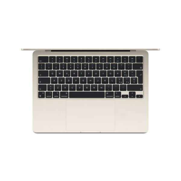 Apple MacBook Air Apple M M3 Laptop 34,5 cm (13.6") 16 GB 512 GB SSD Wi-Fi 6E (802.11ax) macOS Sonoma Beige - Afbeelding 2