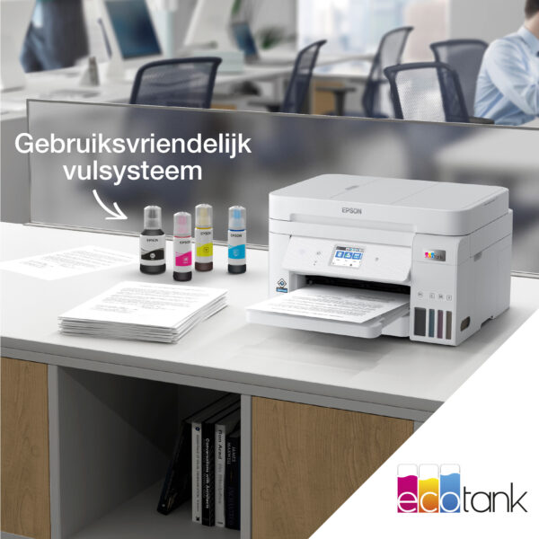 Epson EcoTank ET-4856 A4 multifunctionele Wi-Fi-printer met inkttank, inclusief tot 3 jaar inkt - Afbeelding 30
