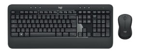 Logitech 920-008675 toetsenbord Inclusief muis Universeel USB QWERTZ Duits Zwart, Wit