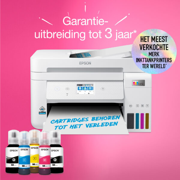 Epson EcoTank ET-4856 A4 multifunctionele Wi-Fi-printer met inkttank, inclusief tot 3 jaar inkt - Afbeelding 29