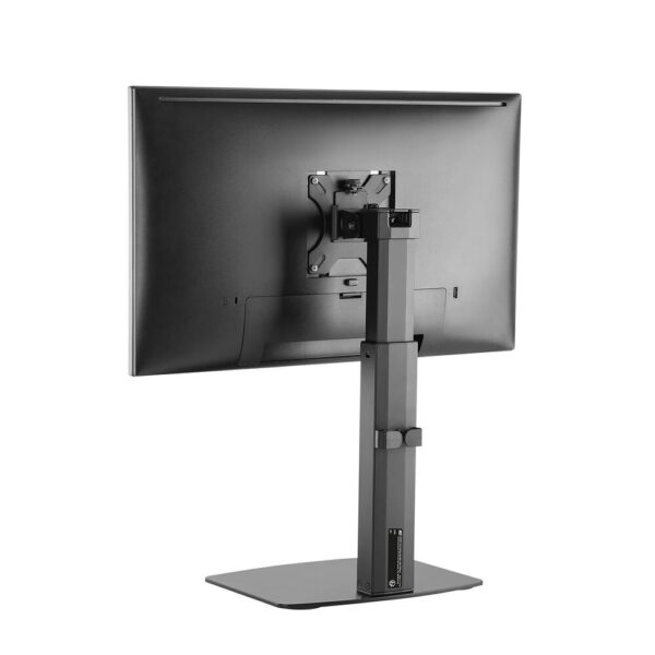 ACT Monitorarm 32" office, op voet met gasveer, 1 scherm - Afbeelding 3