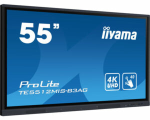 iiyama TE5512MIS-B3AG beeldkrant Kiosk-ontwerp 139,7 cm (55") LCD Wifi 400 cd/m² 4K Ultra HD Zwart Touchscreen Type processor An