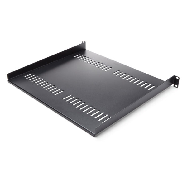 StarTech.com 1U Server Rack Schap - Universele Geventileerde Rack Mount Cantilever Shelf voor 19" Netwerk Kast & Apparatuur - He