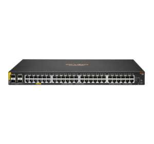 Hewlett Packard Enterprise Aruba 6100 48G Class4 PoE 4SFP+ 370W Managed L3 Gigabit Ethernet (10/100/1000) Power over Ethernet (P