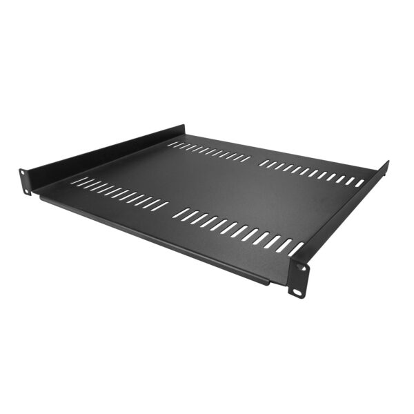 StarTech.com 1U Server Rack Schap - Universele Geventileerde Rack Mount Cantilever Shelf voor 19" Netwerk Kast & Apparatuur - He - Afbeelding 2