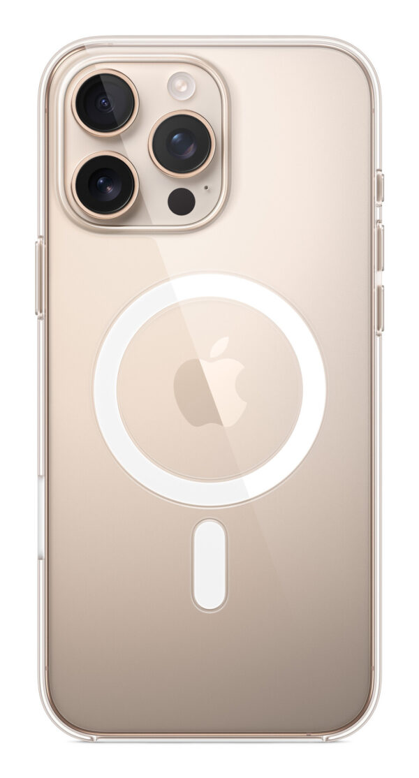 Apple Doorzichtig hoesje met MagSafe voor iPhone 16 Pro Max