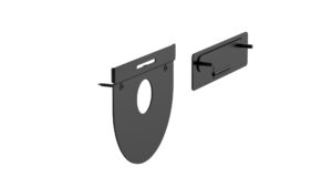Logitech 939-001817 accessoire voor videoconferenties Wandmontage Zwart