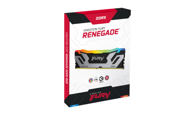 Kingston Technology FURY 24GB 8400MT/s DDR5 CL40 CUDIMM Renegade RGB Silver XMP - Afbeelding 8