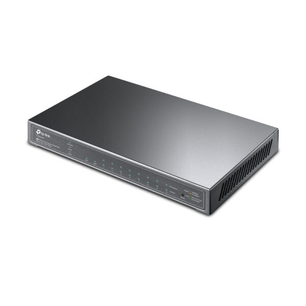 TP-Link TL-SG2210P Managed L2 Gigabit Ethernet (10/100/1000) Power over Ethernet (PoE) Zwart - Afbeelding 2