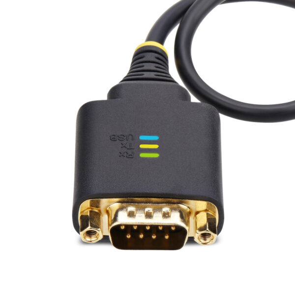 StarTech.com 30cm USB naar Serieel Adapter/Converter Kabel, COM Retention, Verwisselbare DB9 Schroeven/Moeren, USB-A naar DB9 RS - Afbeelding 5
