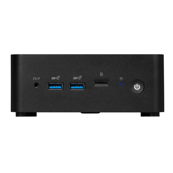 MSI Cubi NUC 1M-003EU Intel Core 3 100U 8 GB DDR5-SDRAM 512 GB SSD Windows 11 Pro Zwart - Afbeelding 2