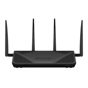 Synology RT2600AC draadloze router Gigabit Ethernet Dual-band (2.4 GHz / 5 GHz) Zwart