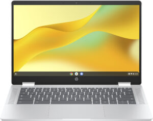 HP Chromebook x360 14b-cd0005nd Intel® N N100 35,6 cm (14") Touchscreen Full HD 4 GB LPDDR5-SDRAM 128 GB Flash Wi-Fi 6 (802.11ax