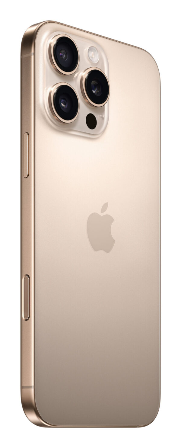 Apple iPhone 16 Pro Max 17,5 cm (6.9") Dual SIM iOS 18 5G USB Type-C 256 GB Zand - Afbeelding 4