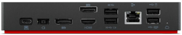 Lenovo ThinkPad Universal Thunderbolt 4 Smart Dock Bedraad Zwart - Afbeelding 5