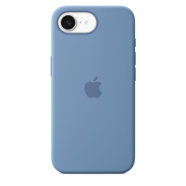 Apple Siliconenhoesje voor iPhone 16e - Winterblauw