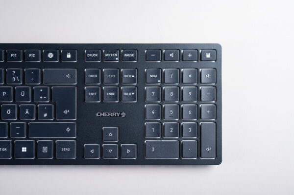 CHERRY KW 9100 SLIM toetsenbord Universeel RF-draadloos + Bluetooth Zwart - Afbeelding 6