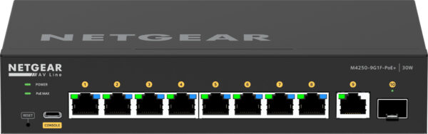 NETGEAR GSM4210PD-100EUS netwerk-switch Managed L2/L3 Gigabit Ethernet (10/100/1000) Power over Ethernet (PoE) Zwart - Afbeelding 7