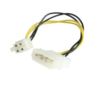 StarTech.com 15cm LP4 naar P4 voedingskabel adapter