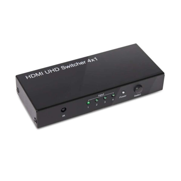 CLUB3D HDMI™ 2.0 UHD 4K60Hz SwitchBox 4 poorten en inbegrepen IR-afstandsbediening - Afbeelding 3
