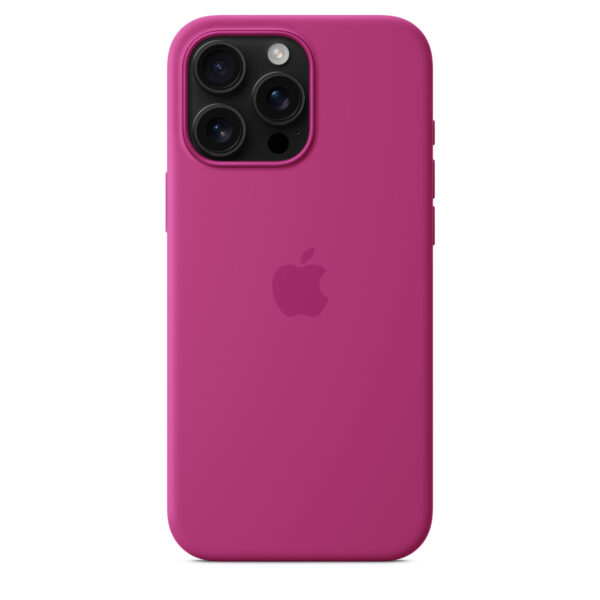 Apple Siliconenhoesje met MagSafe voor iPhone 16 Pro Max - Fuchsia - Afbeelding 2