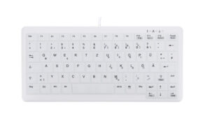 CHERRY AK-C4110 toetsenbord Medisch USB AZERTY Belgisch Wit