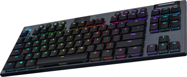 Logitech G 920-010588 toetsenbord Gamen RF-draadloos + Bluetooth Belgisch Koolstof - Afbeelding 3