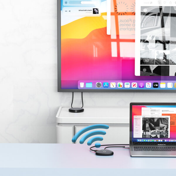 Verbatim Share My Screen 4K USB-C draadloze schermadapter met hub WDA-02 - Afbeelding 6
