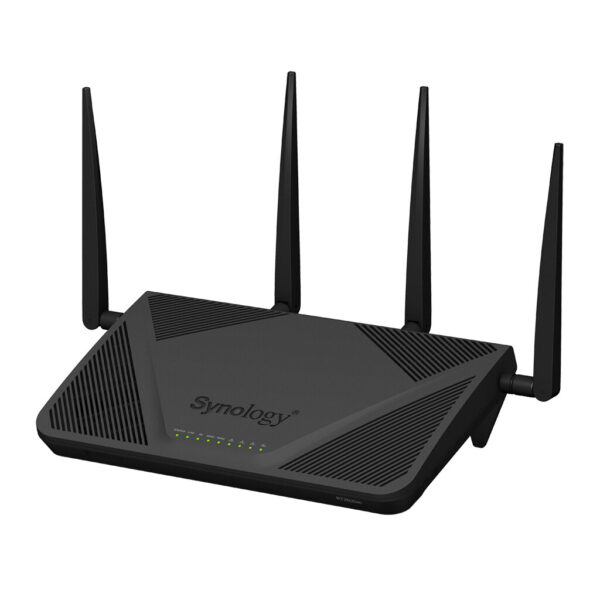 Synology RT2600AC draadloze router Gigabit Ethernet Dual-band (2.4 GHz / 5 GHz) Zwart - Afbeelding 2